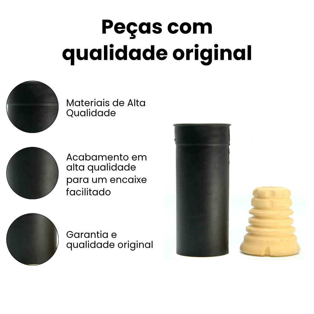 Kit Amort Tras Ford Ka 1.0 1.5 8V 12V Flex 1997 a 2021 - Imagem 3