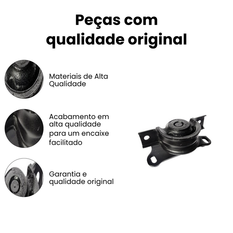 Coxim Motor Fiat Palio Elx Fire 1.0 8v 1.3 16v 2003-2005 - Imagem 3