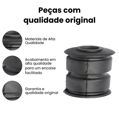 Bucha Jumelo Traseira Direita Esquerda Fiorino Strada 1986 a - Imagem 3