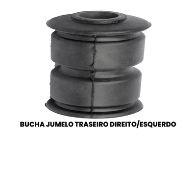 Bucha Jumelo Traseira Direita Esquerda Fiorino Strada 1986 a - Imagem 2