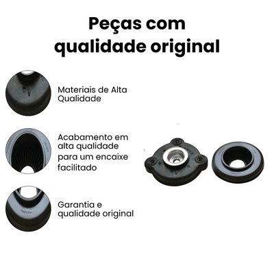 AMORTECEDOR DE SUSPENSÃO TRASEIRO DIREITO E ESQUERDO MB4415A FIAT - Imagem 3