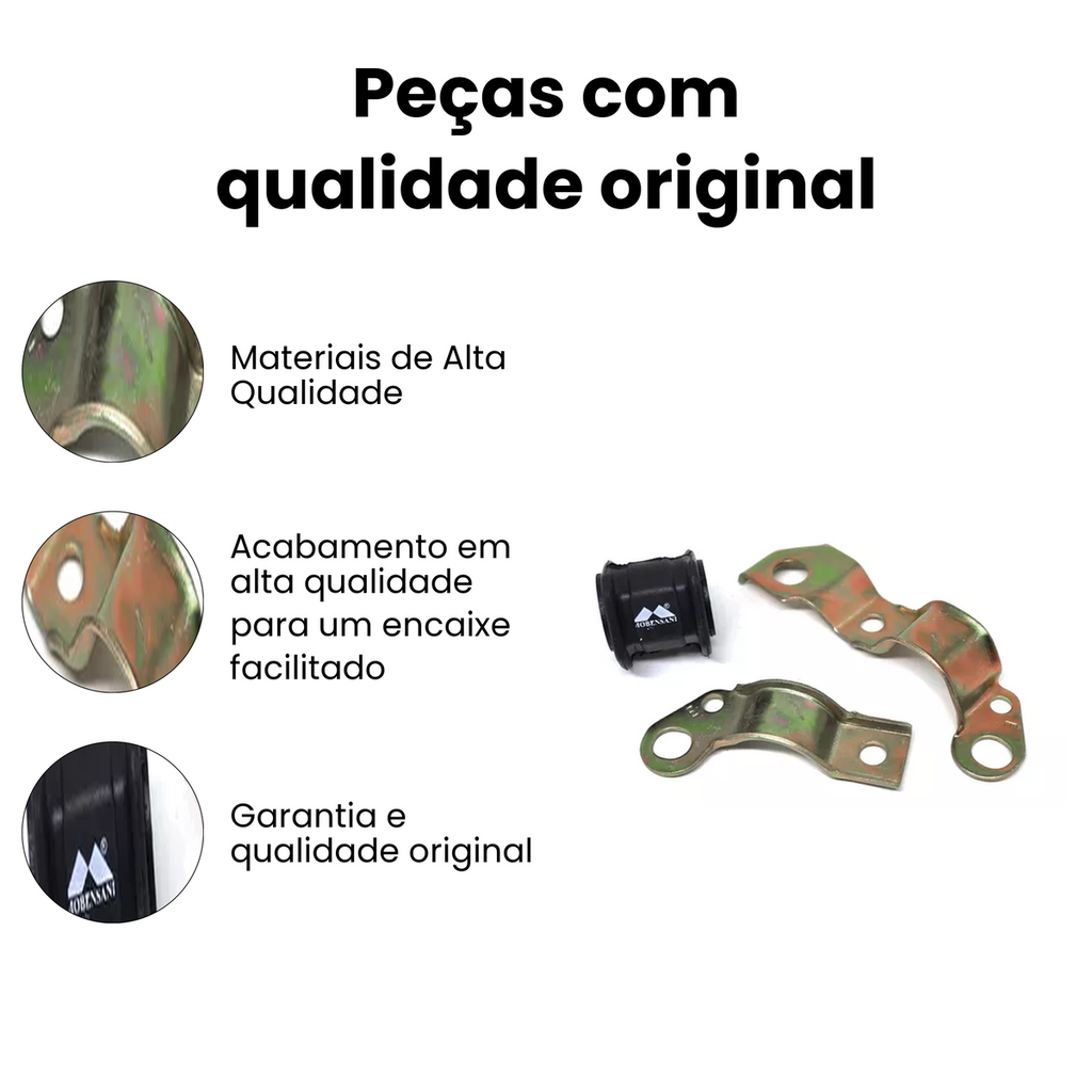 BUCHA BARRA ESTABILIZADORA DIANTEIRO DIREITO FIAT MB4419D - Imagem 3