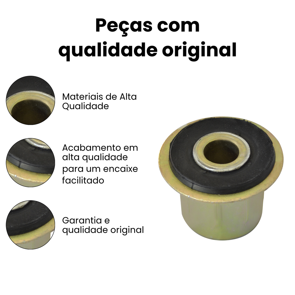 Bucha Jumelo Traseira Direita Esquerda Peugeot Boxer Jumper - Imagem 3