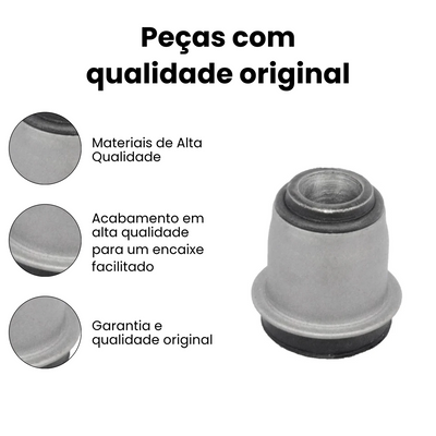 Bucha Bandeja Traseira Fiat Elba 1985-1996 Uno 1989-1996 Dir - Imagem 3