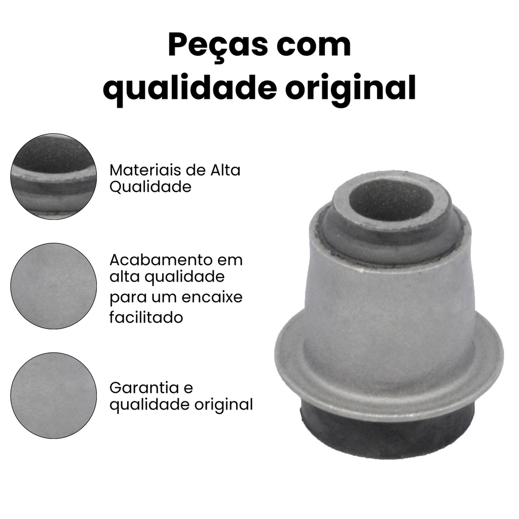 BUCHA DA BANDEJA TRASEIRA DIREITA E ESQUERDA FIAT MB446 - Imagem 3