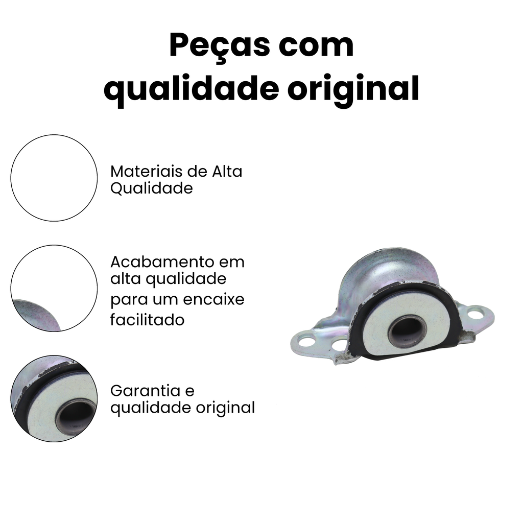 Bucha Bandeja Dianteira Fiat Argo Cronos 1.0 1.3 1.8 2018-20 - Imagem 3
