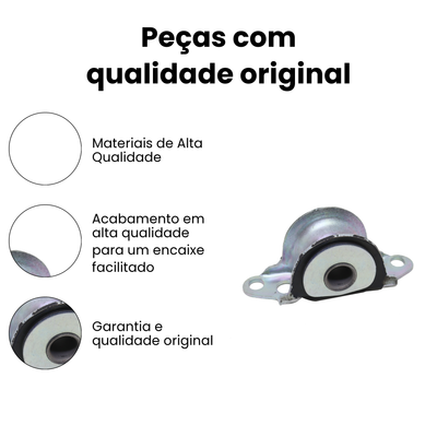 Bucha Bandeja Dianteira Fiat Argo Cronos 1.0 1.3 1.8 2018-20 - Imagem 3