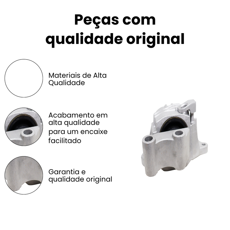 Coxim Motor Diant Dir Fiat Toro Renegade 1.3 1.8 2.0 16V Fle - Imagem 3