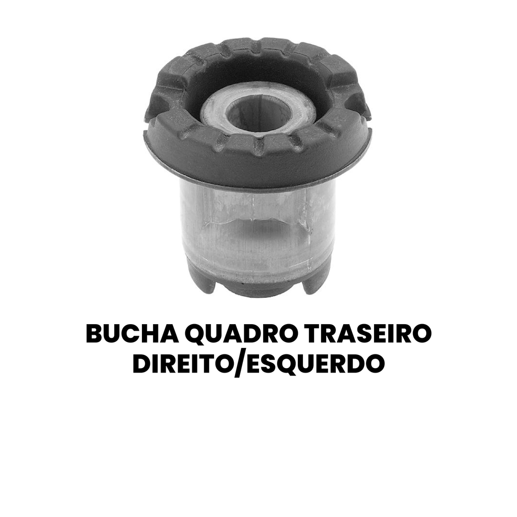 Bucha Quadro Traseiro Direito/Esquerdo Peugeot 206 207 - Imagem 2