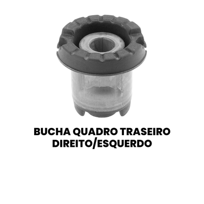 Bucha Quadro Traseiro Direito/Esquerdo Peugeot 206 207 - Imagem 2