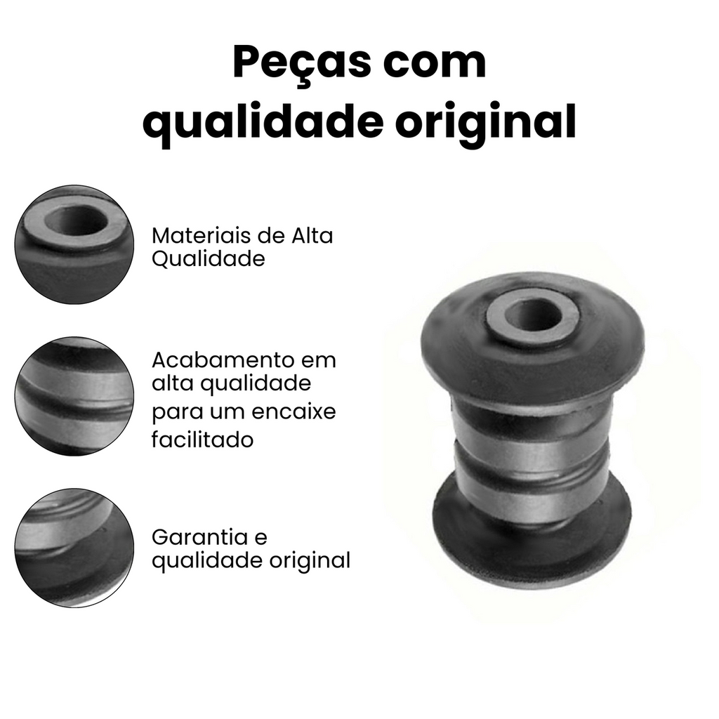 BUCHA BANDEJA DIANTEIRO DIREITO E ESQUERDO MERCEDES BENZ MB0556 - Imagem 3