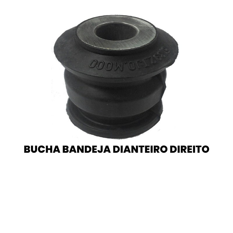 Bucha Bandeja Dianteira Direita Honda City Fit 1999 a 2024 - Imagem 2