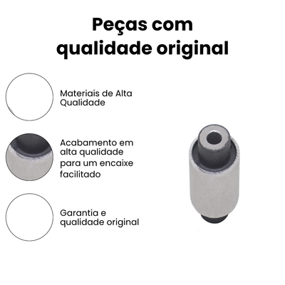 Bucha Braco Oscilante Traseiro Honda Civic - Imagem 3