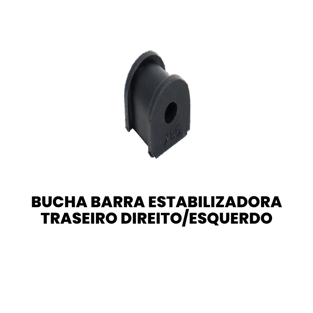 Bucha Barra Estabilizadora Traseira Dir/Esq Honda Civic - Imagem 2