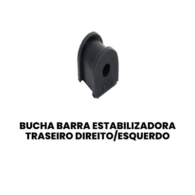 Bucha Barra Estabilizadora Traseira Dir/Esq Honda Civic - Imagem 2