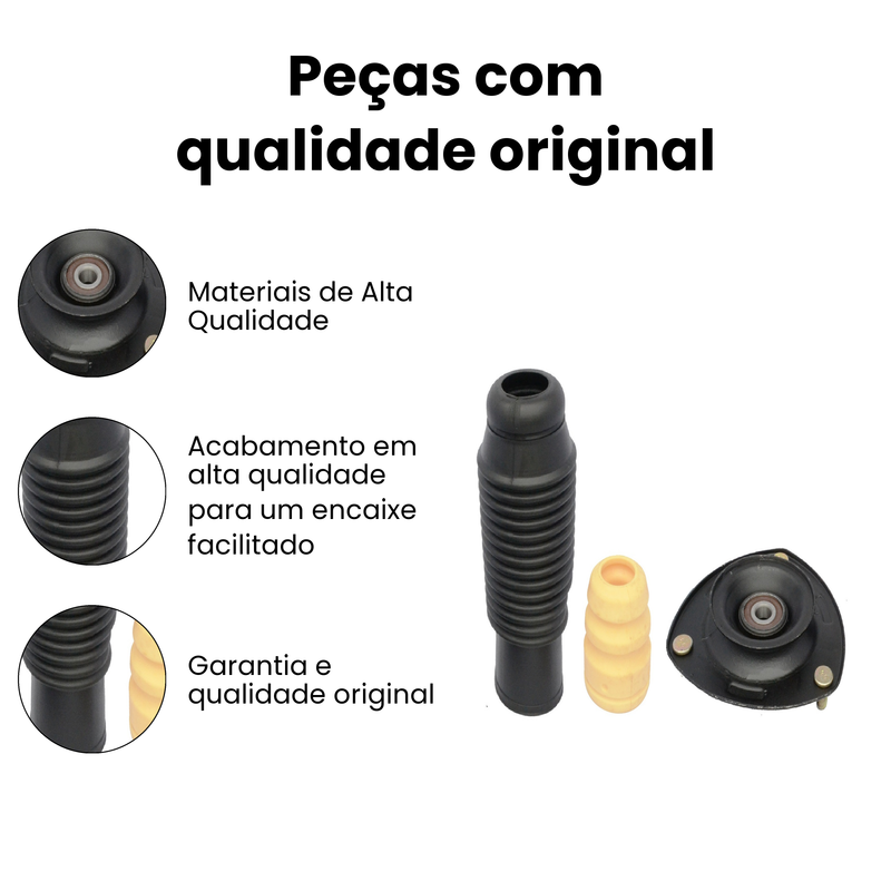 Kit Amortecedor Diant Hyundai Santa Fé 3.3 V6 4x4 Tucson 2.0 - Imagem 3