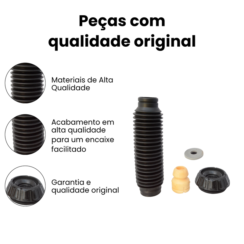 Kit Amortecedor Amortecedor Diant Hyundai HB20 1.0 1.6 Flex 2013-2024 - Imagem 3