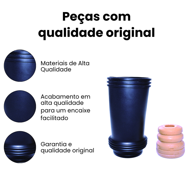 Kit Amort Tras Hyundai i30 i30cw 1.6 1.8 2.0 16V 2009 a 2016 - Imagem 3