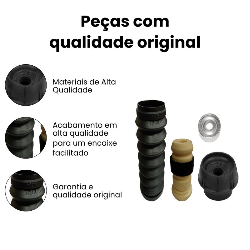 Kit Amort Diant Dir Esq Renault Clio 1998 a 2016 - Imagem 3