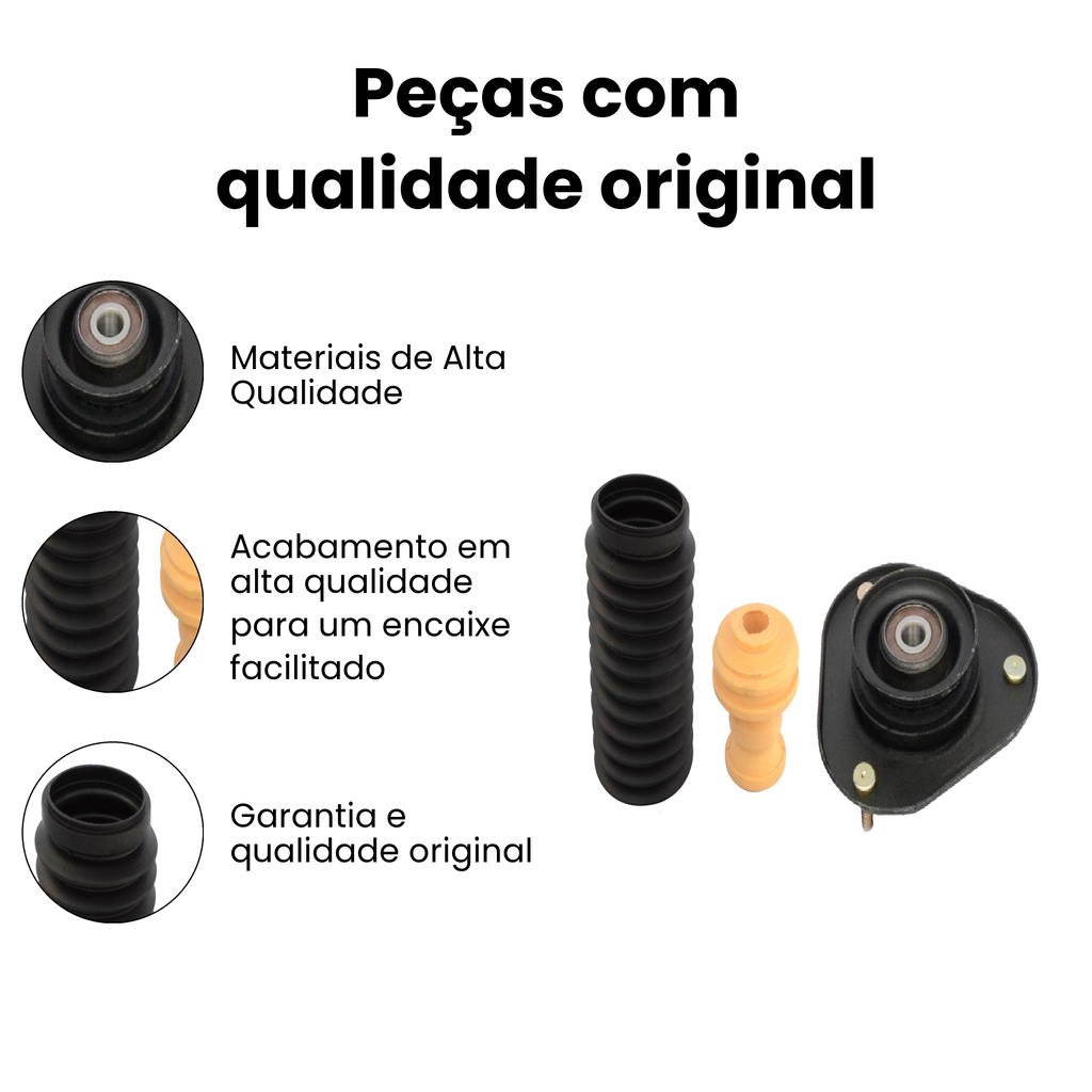 Kit Amortecedor Dianteiro Direito/Esquerdo Toyota Corolla - Imagem 3