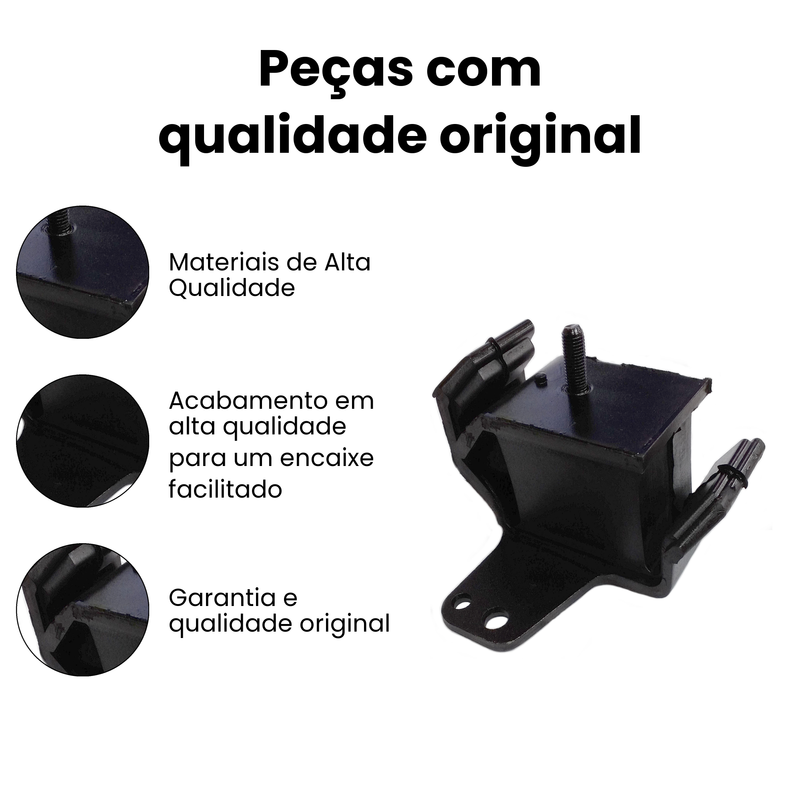 Coxim Motor Diant Dir Nissan Frontier Xterra 2002 a 2024 - Imagem 3