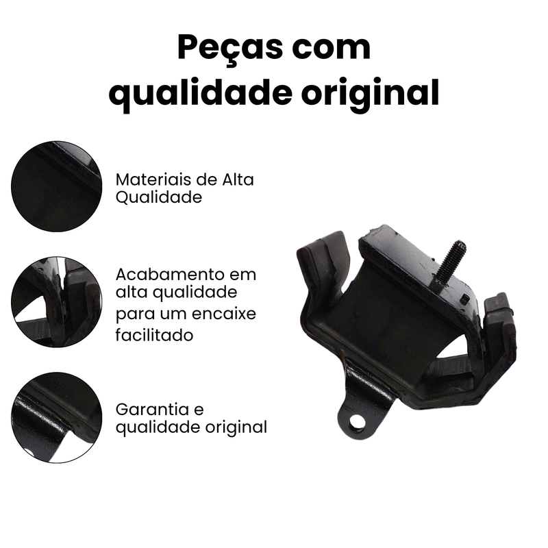 Coxim Motor Diant Esq Nissan Frontier 2019-2024 XTerra 2003- - Imagem 3