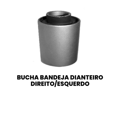 Bucha Bandeja Dianteira Nissan Frontier 1998 a 2024 Direita - Imagem 2