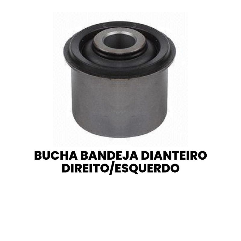 Bucha Bandeja Dianteira Nissan Frontier 1998 a 2024 Direita - Imagem 2