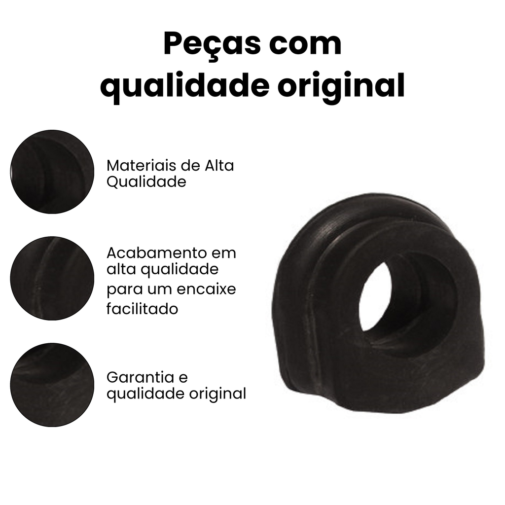Bucha Barra Estabilizadora Dianteira Frontier - Imagem 3