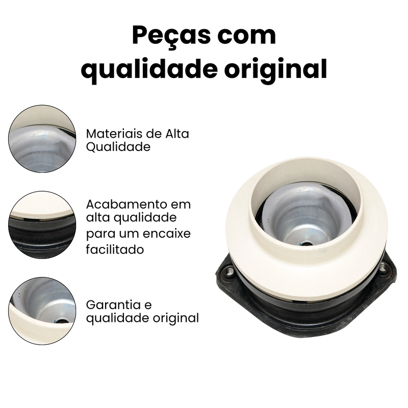Coxim Amort Diant Dir Nissan Livina Grand Tiida 1.6 1.8 16V - Imagem 3