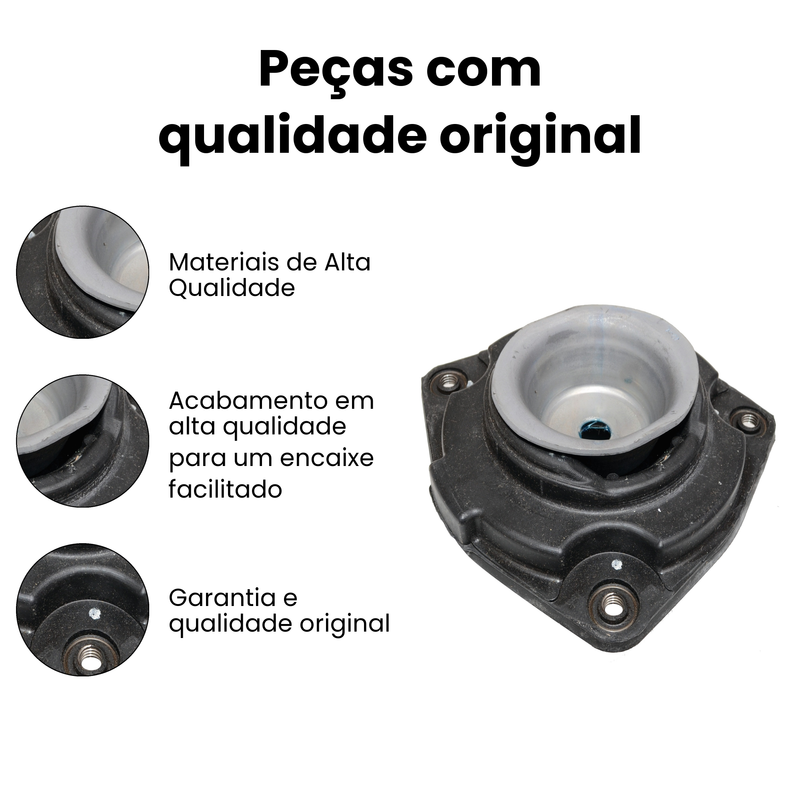 Coxim Amort Diant Dir Nissan Livina 1.6 1.8 Grand SL S X-Gea - Imagem 3