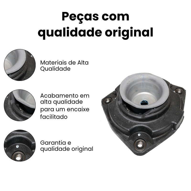 Coxim Amort Diant Esq Nissan Livina Tiida 2008 a 2014 - Imagem 3