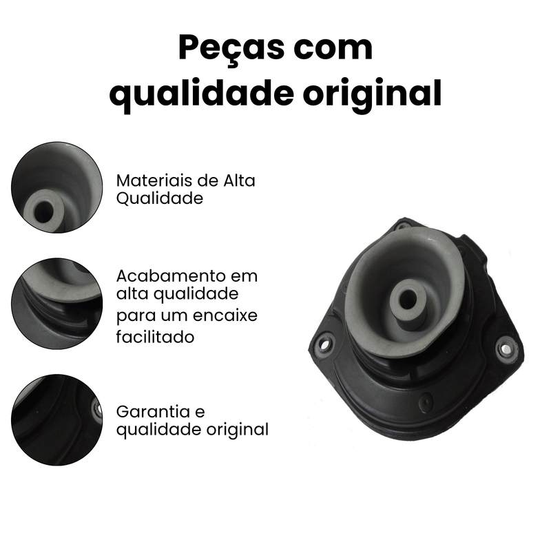 Coxim Amort Diant Dir Nissan Sentra 2007 a 2020 - Imagem 3