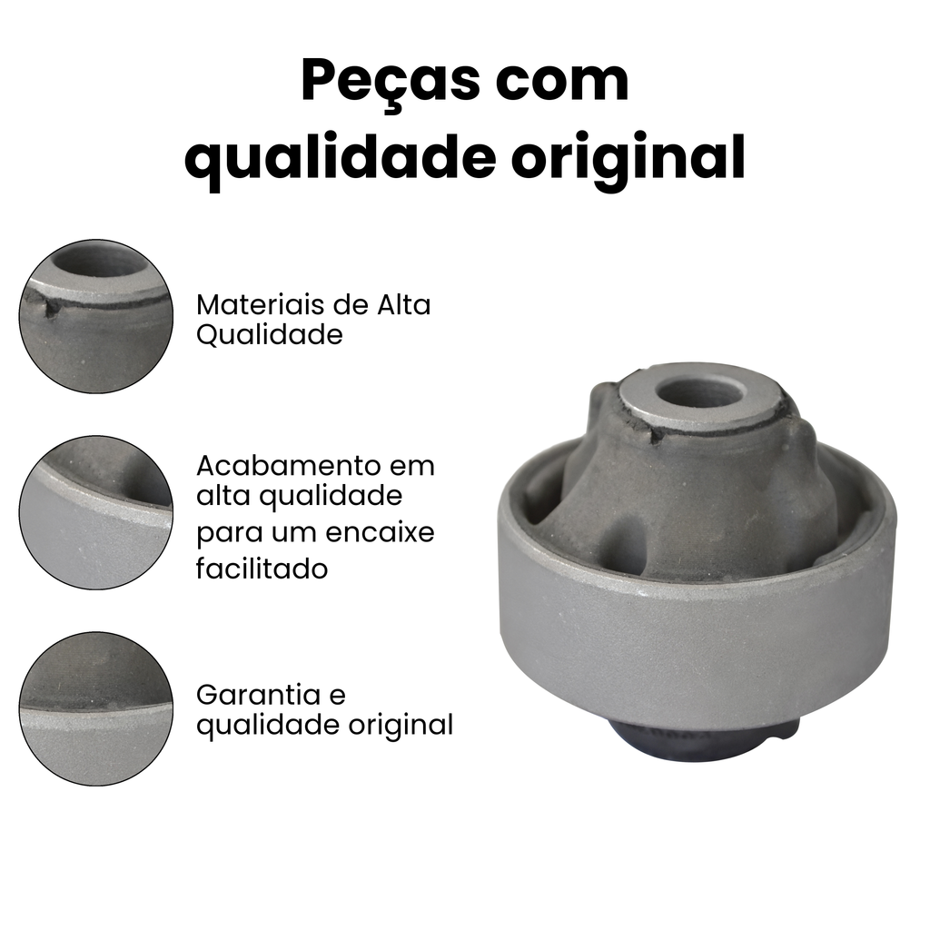 Bucha Bandeja Dianteira Nissan Sentra Livina Tiida - Imagem 3