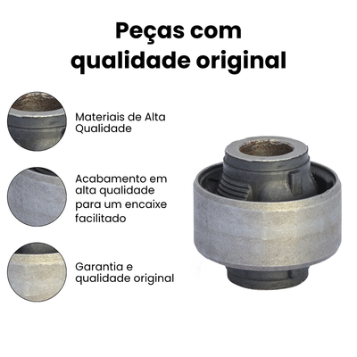 Bucha Bandeja Dianteira Direita/Esquerda Nissan March Versa - Imagem 3
