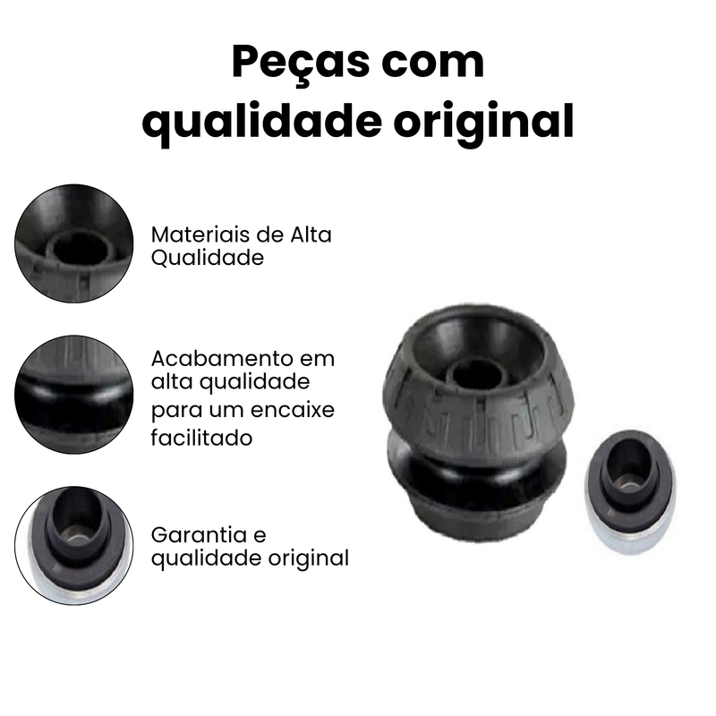 Coxim Amort Diant Dir Esq Nissan Kicks March Versa 2012-2024 - Imagem 3