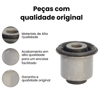 Bucha Bandeja Dianteira Direita Esquerda Nissan Frontier 199 - Imagem 3