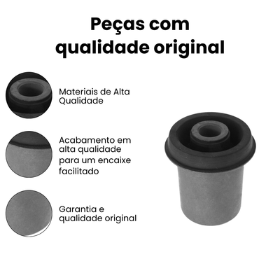 Bucha Bandeja Dianteira Nissan Frontier 1998 a 2024 Direita - Imagem 3