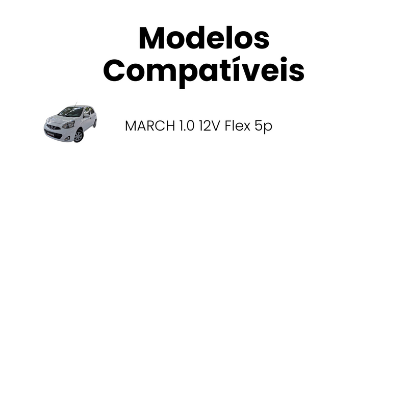 Coxim Motor Diant Esq Nissan March 1.0 1.6 16V Flex 2012-202 - Imagem 4