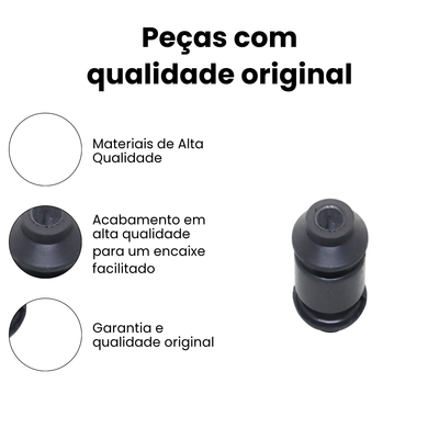 Bucha Amortecedor Inferior Dianteiro Nissan Frontier - Imagem 3