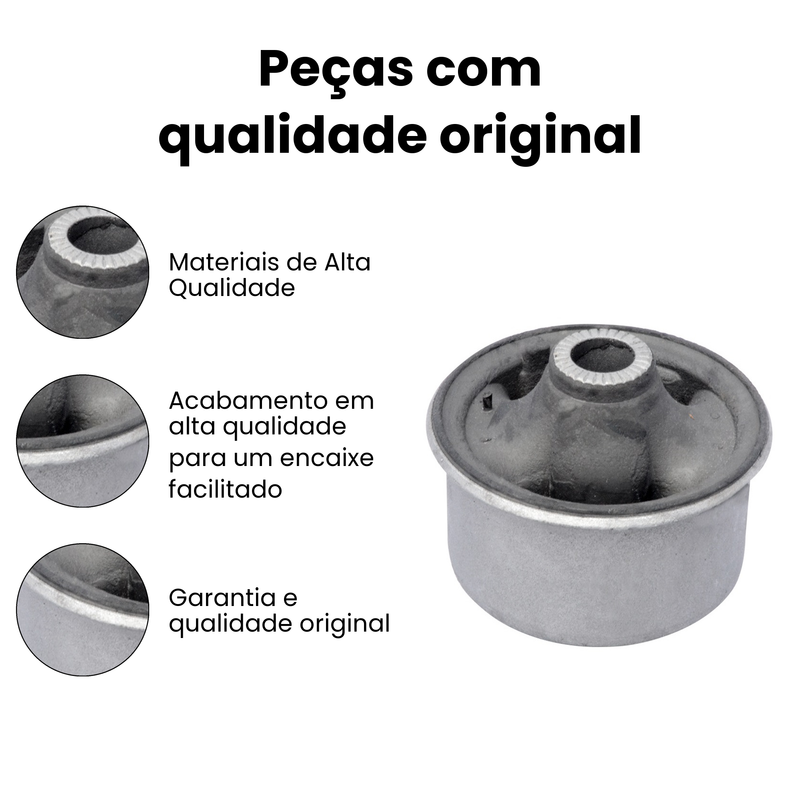 Bucha Bandeja Dianteira Dir Esq Toyota Corolla 1993 a 2024 - Imagem 3