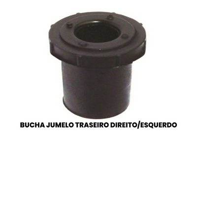 Bucha Jumelo Traseiro Direito/Esquerdo Toyota Hilux - Imagem 2