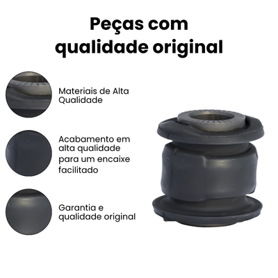 Bucha Bandeja Dianteira Direita Esquerda Toyota Etios 2013-2 - Imagem 3