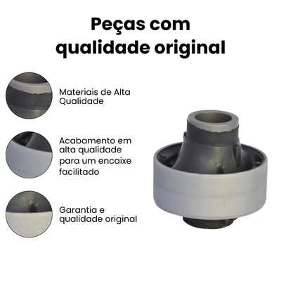 Bucha Bandeja Dianteira Direito/Esquerdo Toyota Etios - Imagem 3