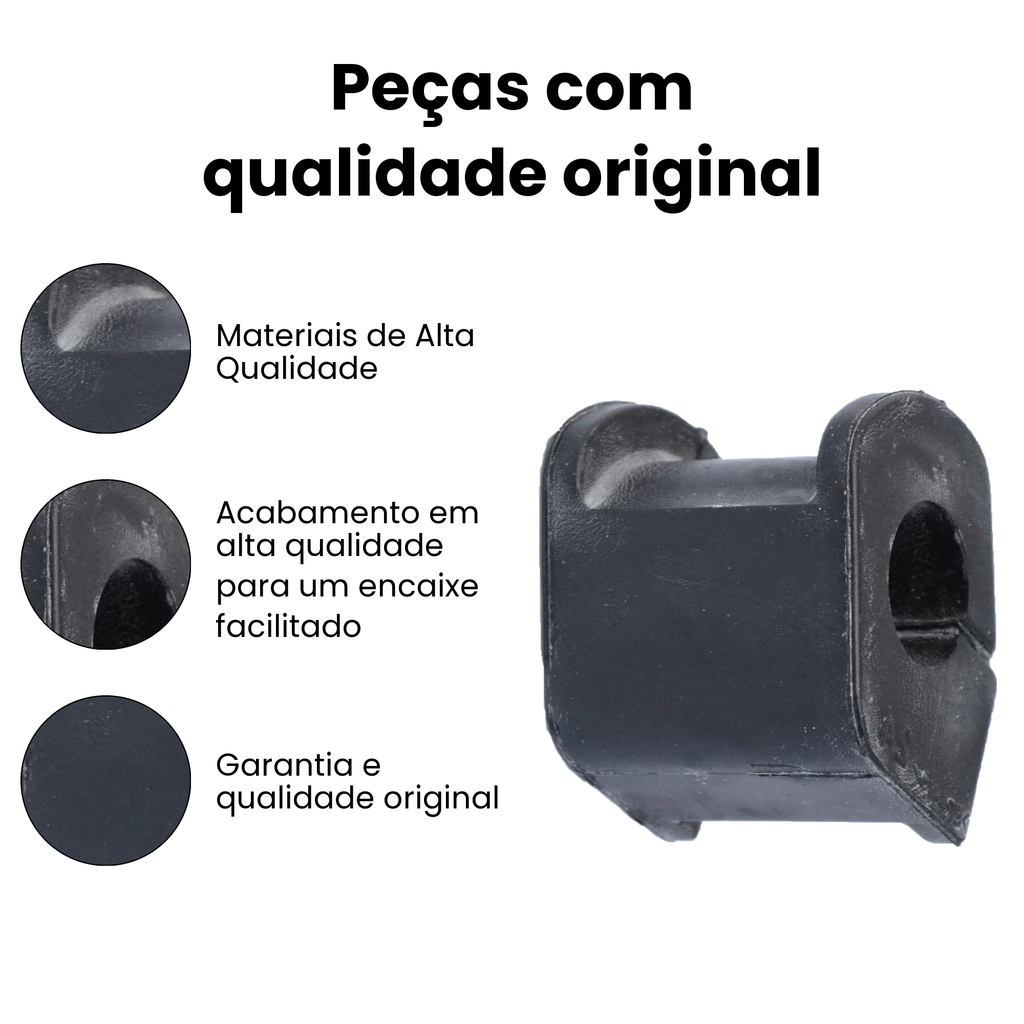Bucha Barra Estabilizadora Dianteira Toyota Etios 1.3 1.5 Fl - Imagem 3