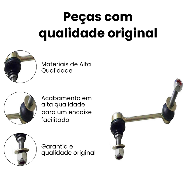 Bieleta Dianteira Direita Toyota Hilux 1992 a 2024 2.4 2.7 2 - Imagem 3