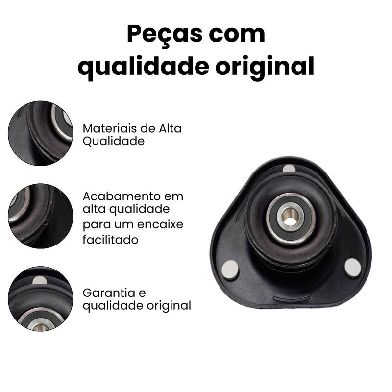 Coxim Amort Diant Dir Esq Toyota RAV4 2.0 2.4 2.5 99-23 - Imagem 3
