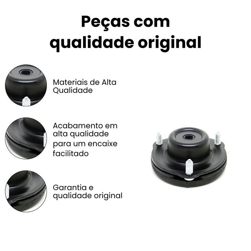 Coxim Amort Diant Dir Esq Toyota Hilux 1992-2024 - Imagem 3