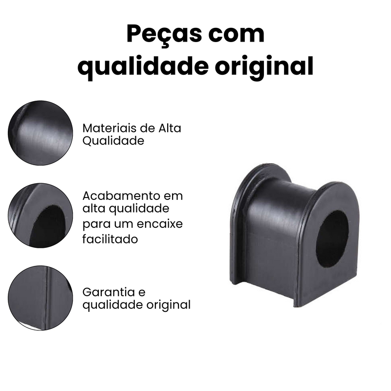 Bucha Barra Estabilizadora Dianteira Toyota Hilux 1992 a 202 - Imagem 3