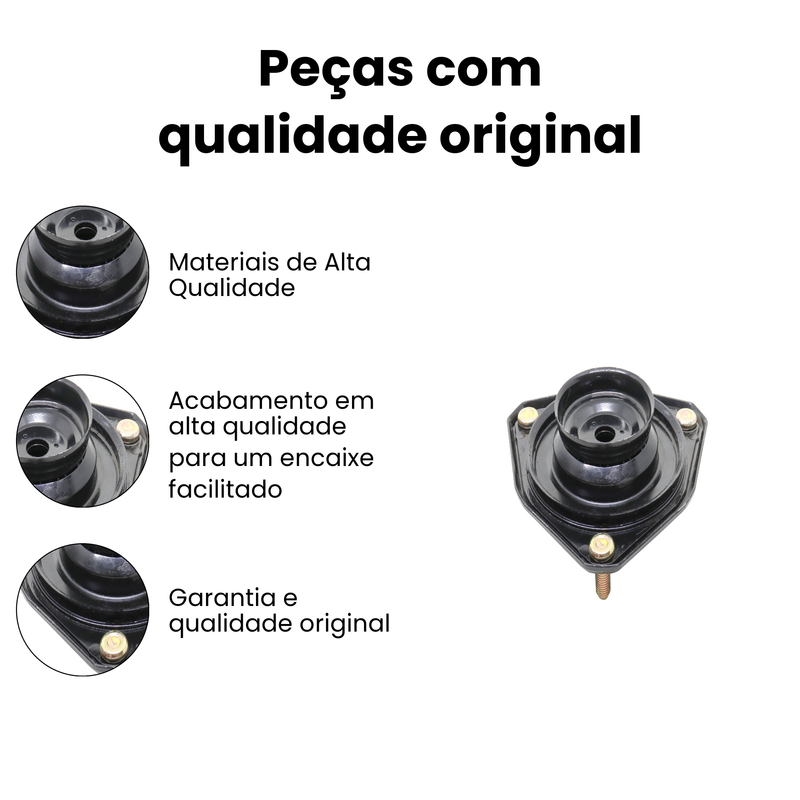 Coxim Amort Diant Dir Esq Toyota RAV4 1999 a 2023 - Imagem 3
